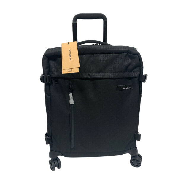 טרולי לאנשי עסקים Samsonite שחור (20 אינץ') כולל תא ללפטופ Recyclex