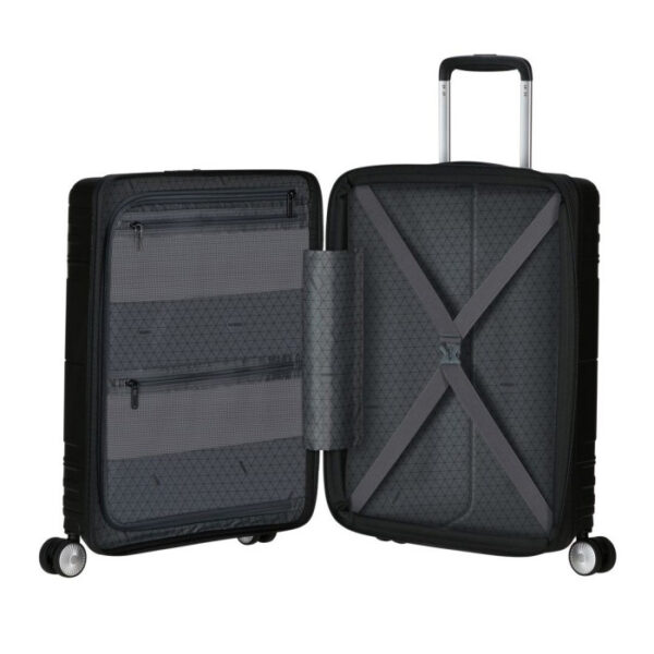 ⁦טרולי American Tourister Hello - עיצוב יוקרתי, משקל קל, נעילת TSA ואחסון חכם⁩ – תמונה ⁦10⁩