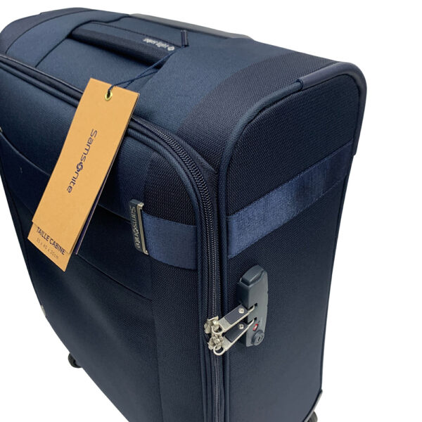 ⁦מזוודה קטנה קלת משקל סמסונייט 20" Samsonite Citybeat (כחול כהה)⁩ – תמונה ⁦2⁩