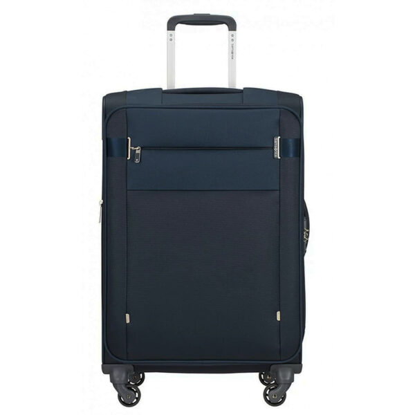 ⁦מזוודה בינונית קלת משקל סמסונייט 24" Samsonite Citybeat כחול ka701004⁩ – תמונה ⁦4⁩