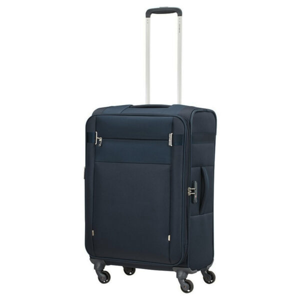 ⁦מזוודה בינונית קלת משקל סמסונייט 24" Samsonite Citybeat כחול ka701004⁩ – תמונה ⁦5⁩