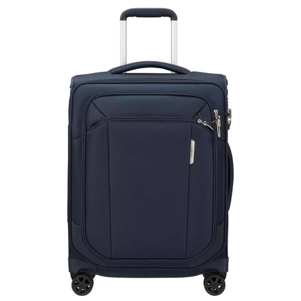 ⁦מזוודת טרולי קלת משקל Samsonite SPARK כחול כהה פרמיום כולל נעילה כללית⁩ – תמונה ⁦8⁩