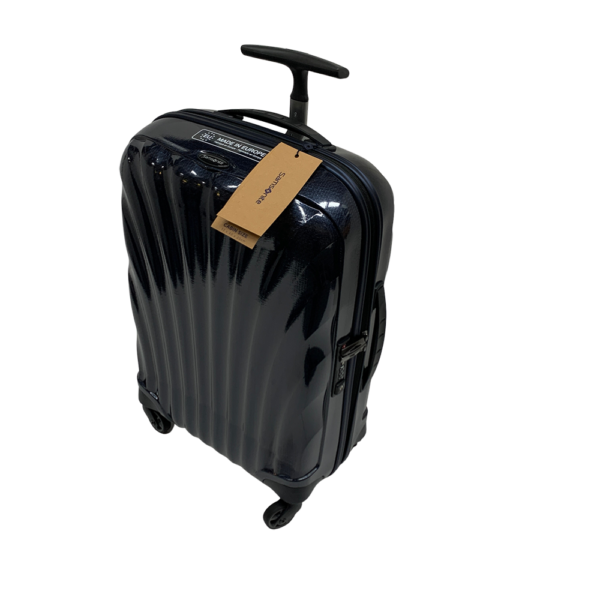 מזוודה קטנה טרולי סמסונייט Samsonite Cosmolite 55cm "20 כחול כהה