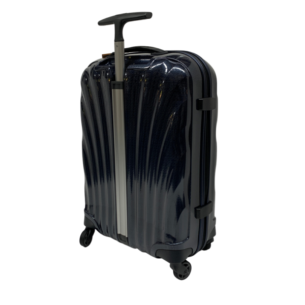 ⁦מזוודה קטנה טרולי סמסונייט Samsonite Cosmolite 55cm "20 כחול כהה⁩ – תמונה ⁦4⁩