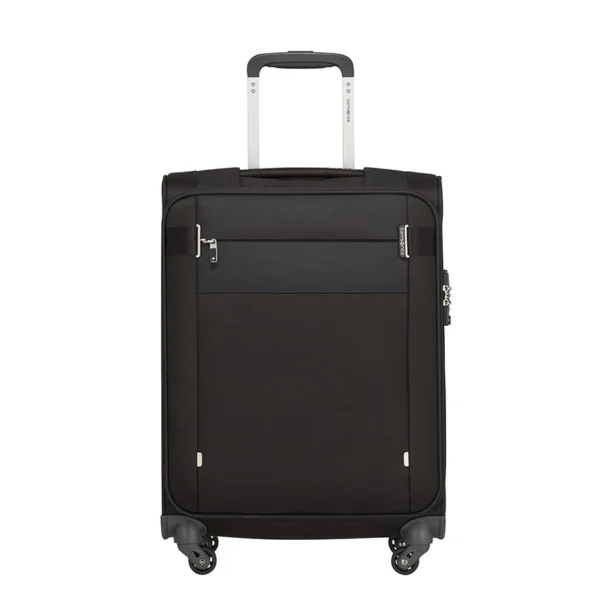 ⁦מזוודה קטנה קלת משקל סמסונייט 20" Samsonite Citybeat צבע שחור⁩ – תמונה ⁦3⁩