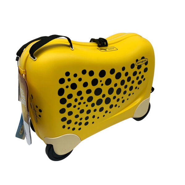 מזוודה לילדים לרכיבה צהוב Samsonite Dream Rider CHEETAH