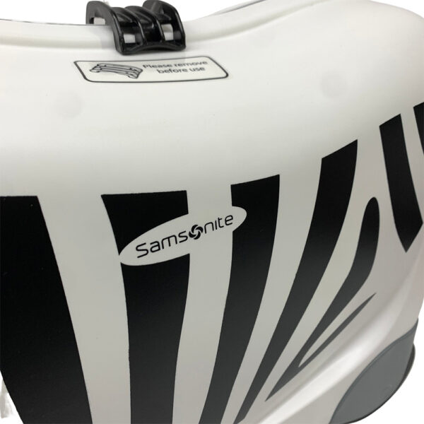 ⁦מזוודה לילדים לרכיבה Samsonite Dream Rider ZEBRA⁩ – תמונה ⁦3⁩