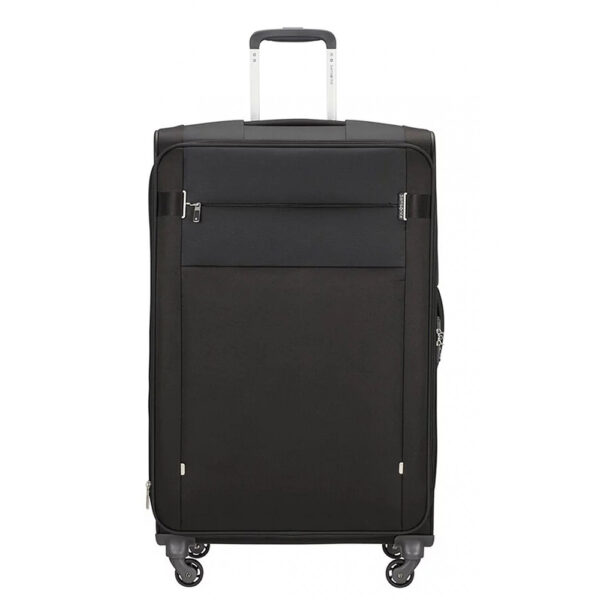 ⁦מזוודה גדולה קלת משקל סמסונייט 29" Samsonite Citybeat שחור⁩ – תמונה ⁦8⁩