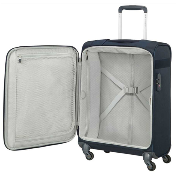 ⁦מזוודה קטנה קלת משקל סמסונייט 20" Samsonite Citybeat (כחול כהה)⁩ – תמונה ⁦7⁩