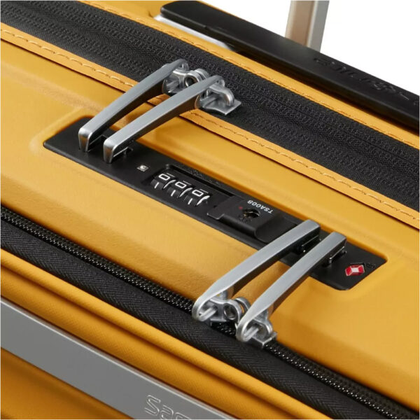 ⁦מזוודה קשיחה קטנה מתרחבת + תא למחשב samsonite trolley Upscape 55cm KJ106007⁩ – תמונה ⁦6⁩