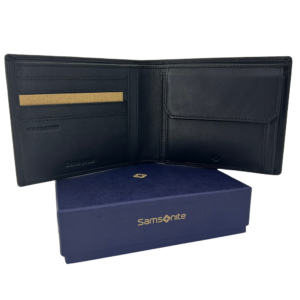 Samsonite wallet with engraving