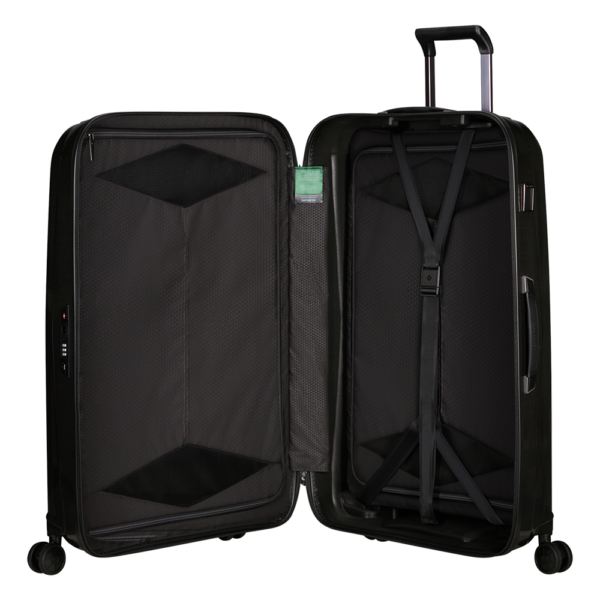 ⁦מזוודת Samsonite איכותית מומלצת לנסיעות (28" - 77 ס"מ) KM109004 10 שנים אחריות בינלאומית⁩ – תמונה ⁦5⁩