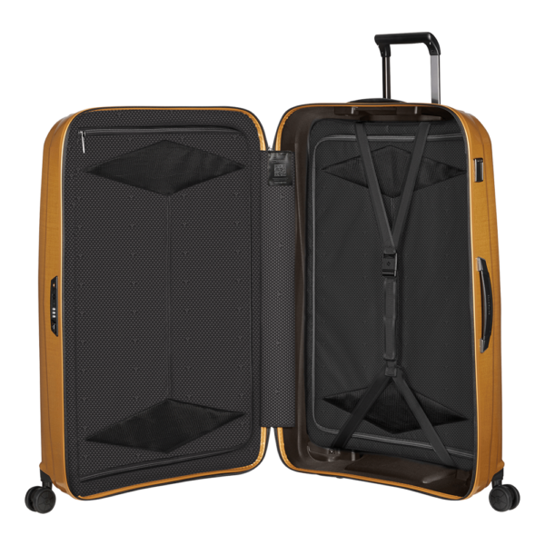 ⁦מזוודת 28 מומלצת Samsonite (77 ס"מ) KM116004 10 שנים אחריות בינלאומית (28")⁩ – תמונה ⁦5⁩