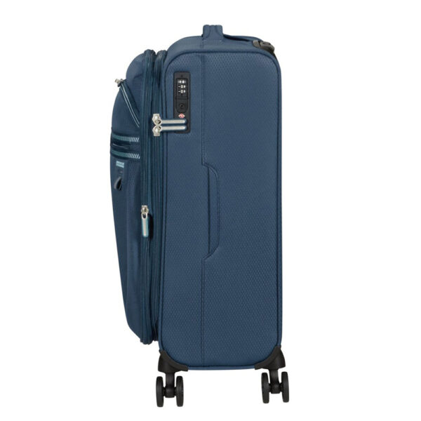 ⁦מזוודת טרולי מתרחבת מבית American Tourister דגם AeroSpin MH631001.⁩ – תמונה ⁦6⁩