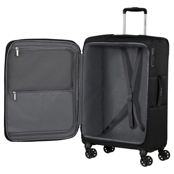 ⁦מזוודת samsonite בינונית רכה Base-Breeze 67 (24") KQ709004⁩ – תמונה ⁦15⁩