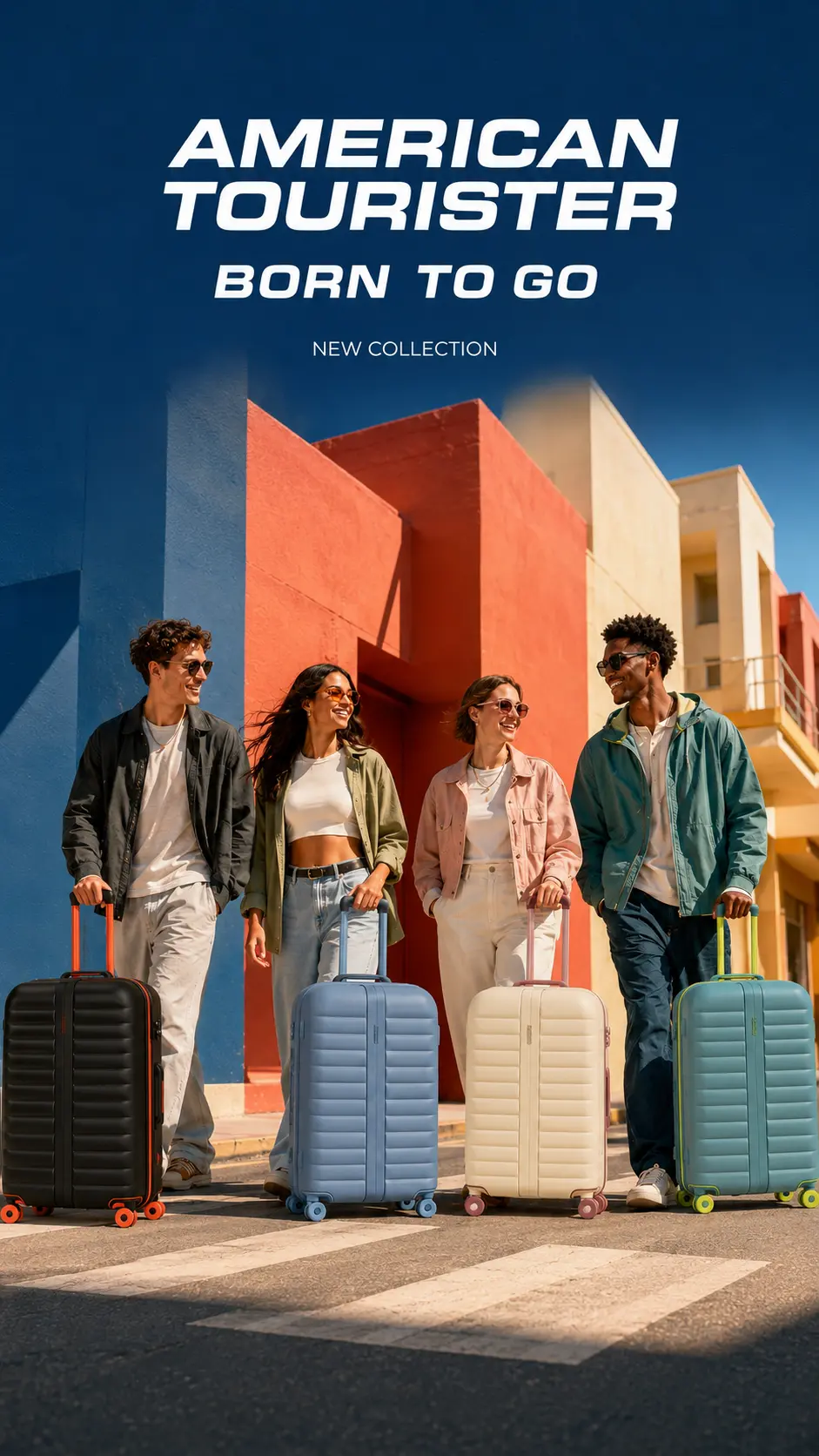 American Tourister Born to Go - הקולקציה החדשה