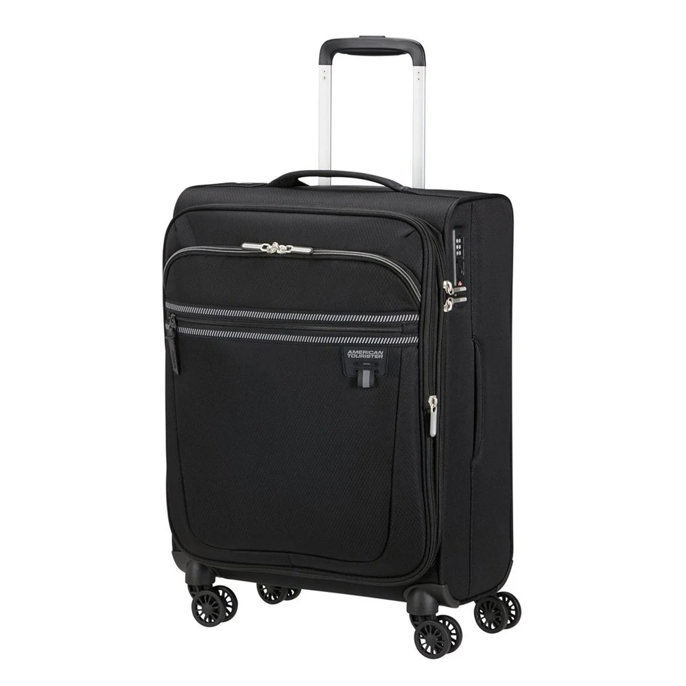 v155264-sq.webp טרולי אמריקן טוריסטר AeroSpin 55 ס"מ אפור